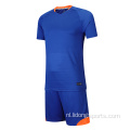 Aangepast sublimatie voetbalshirt gewoon voetbaluniform